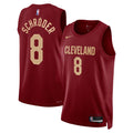 Cleveland Cavaliers Icon Edition Swingman Jersey - Wine - Dennis Schröder