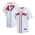 Boston Red Sox Jovani Moran White Home Replica Baseball Jersey