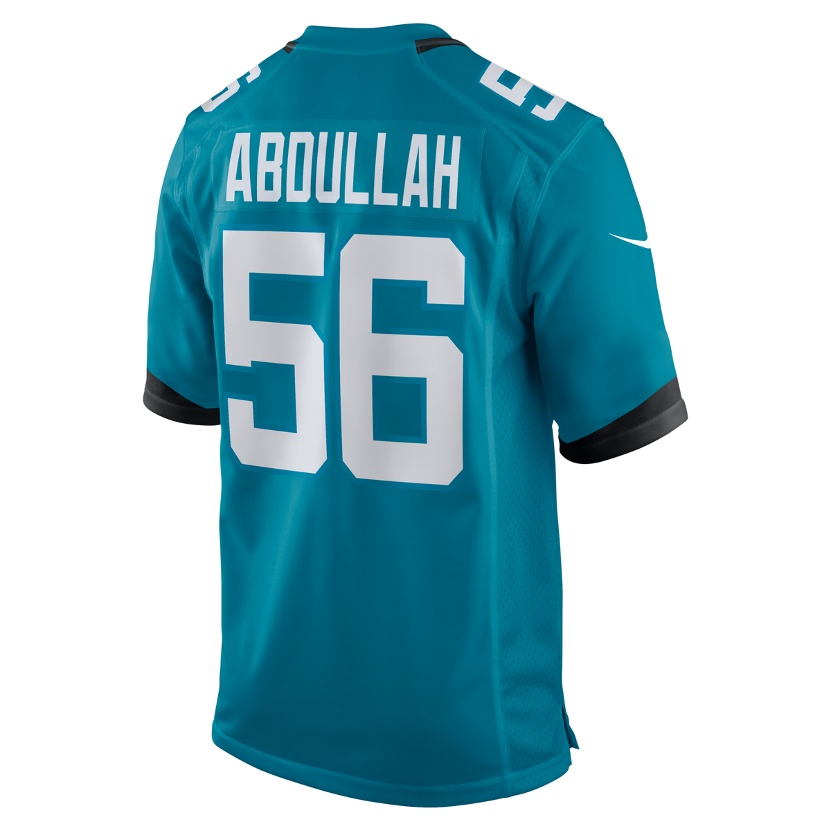 Jacksonville Jaguars Yasir Abdullah Teal Team Game Football Jersey