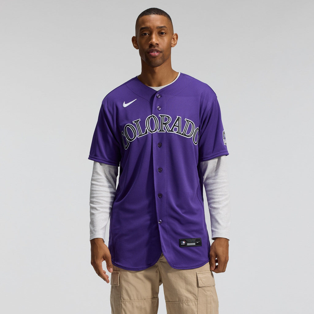 Colorado Rockies Purple Alternate Baseball Jersey