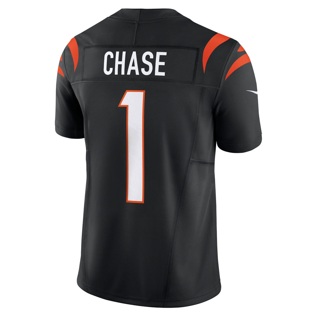 Cincinnati Bengals Ja'Marr Chase Black Vapor F.U.S.E. Limited Football Jersey