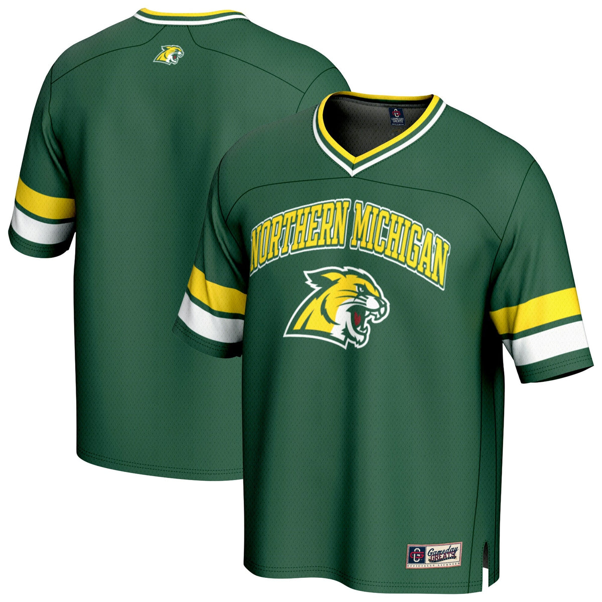 Northern Michigan Wildcats Spirit Football Jersey - Green