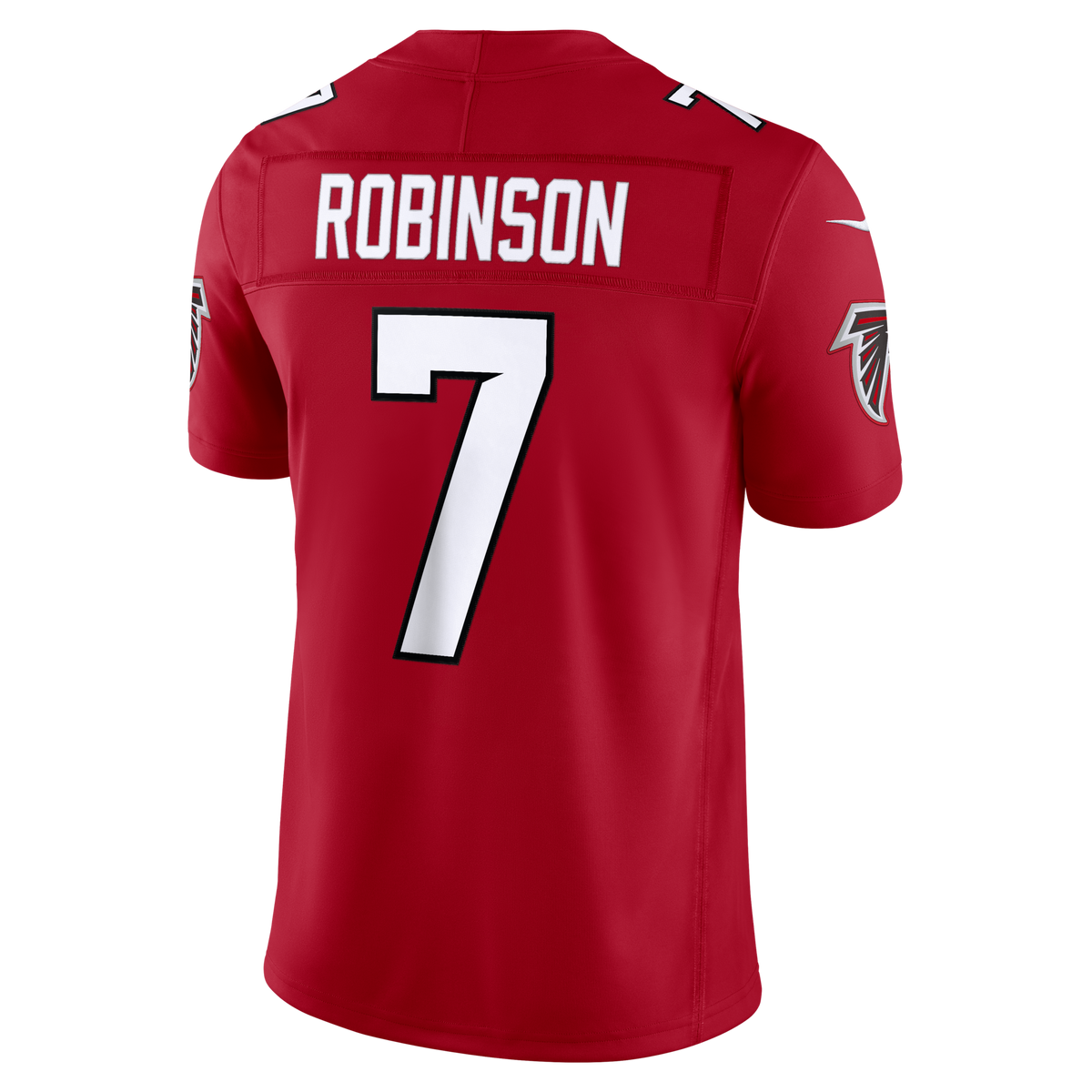 Atlanta Falcons Bijan Robinson Red Team Vapor F.U.S.E. Stitched Limited Football Jersey