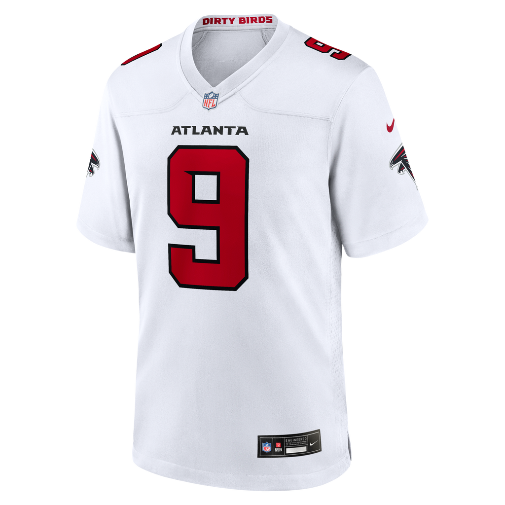 Atlanta Falcons Michael Penix Jr. White Game Football Jersey