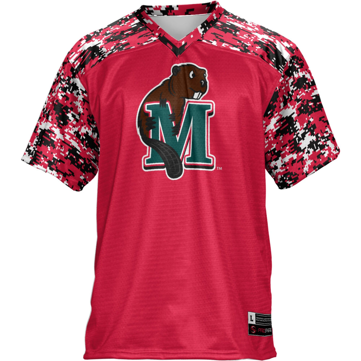 Minot State Beavers Football Jersey - Red