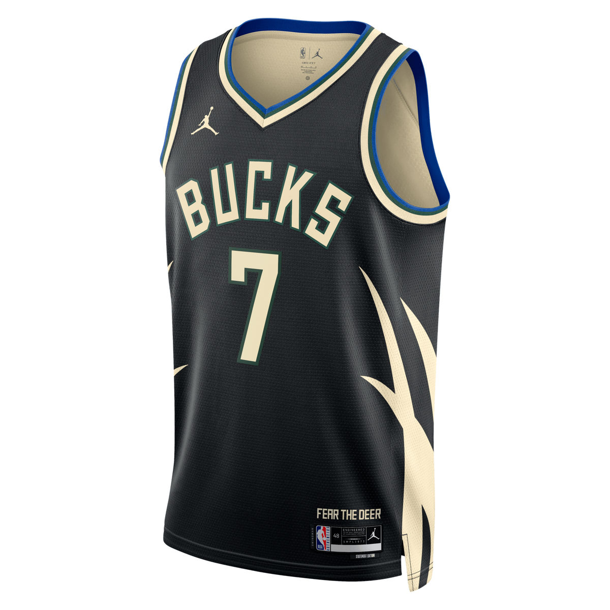 Milwaukee Bucks Statement Edition Swingman Jersey - Hunter Green - Kevin Porter Jr.