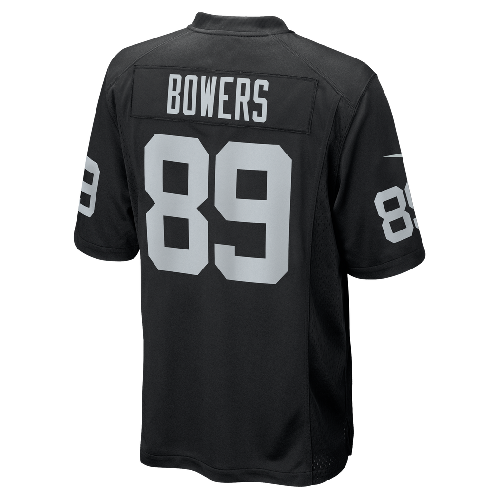 Las Vegas Raiders Brock Bowers Black Player Game Football Jersey