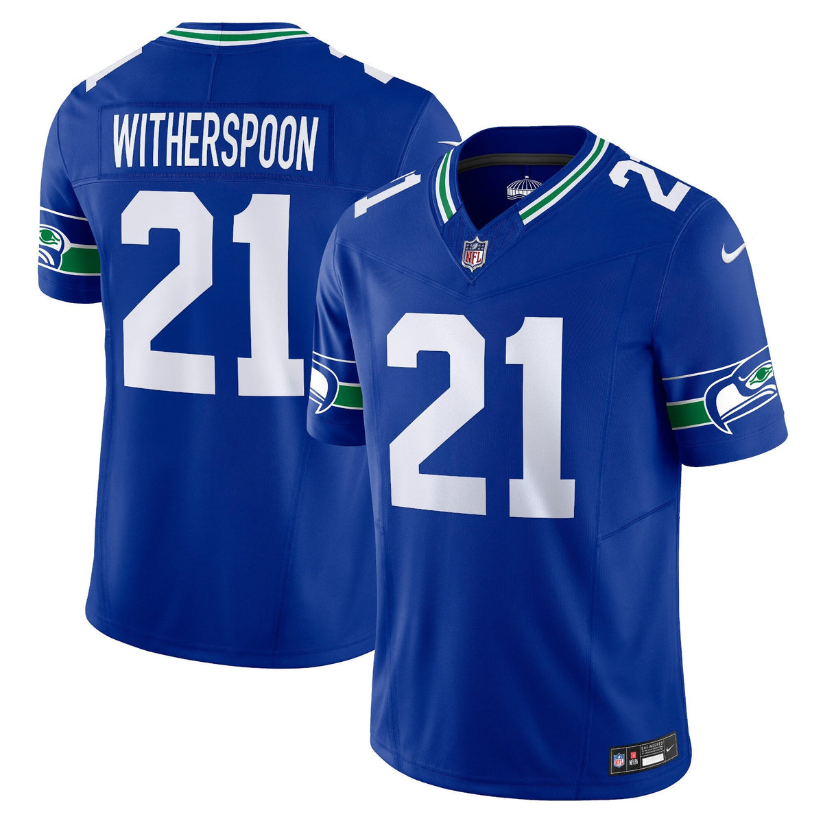 Seattle Seahawks Devon Witherspoon Royal Alternate Vapor F.U.S.E. Limited Football Jersey