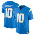 Los Angeles Chargers Justin Herbert Powder Blue Vapor F.U.S.E. Limited Football Jersey