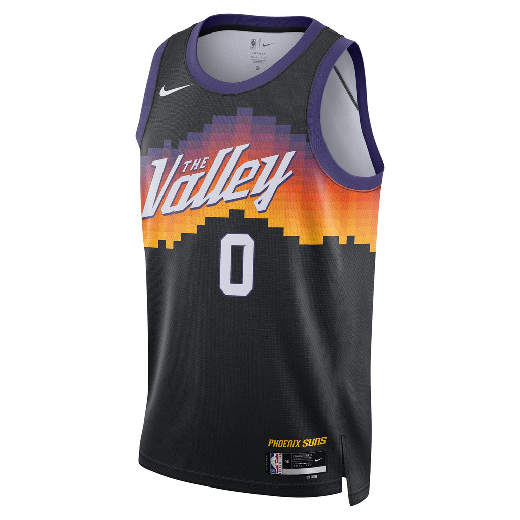 Phoenix Suns 2025/26 City Edition Swingman Jersey - Black - Ryan Dunn