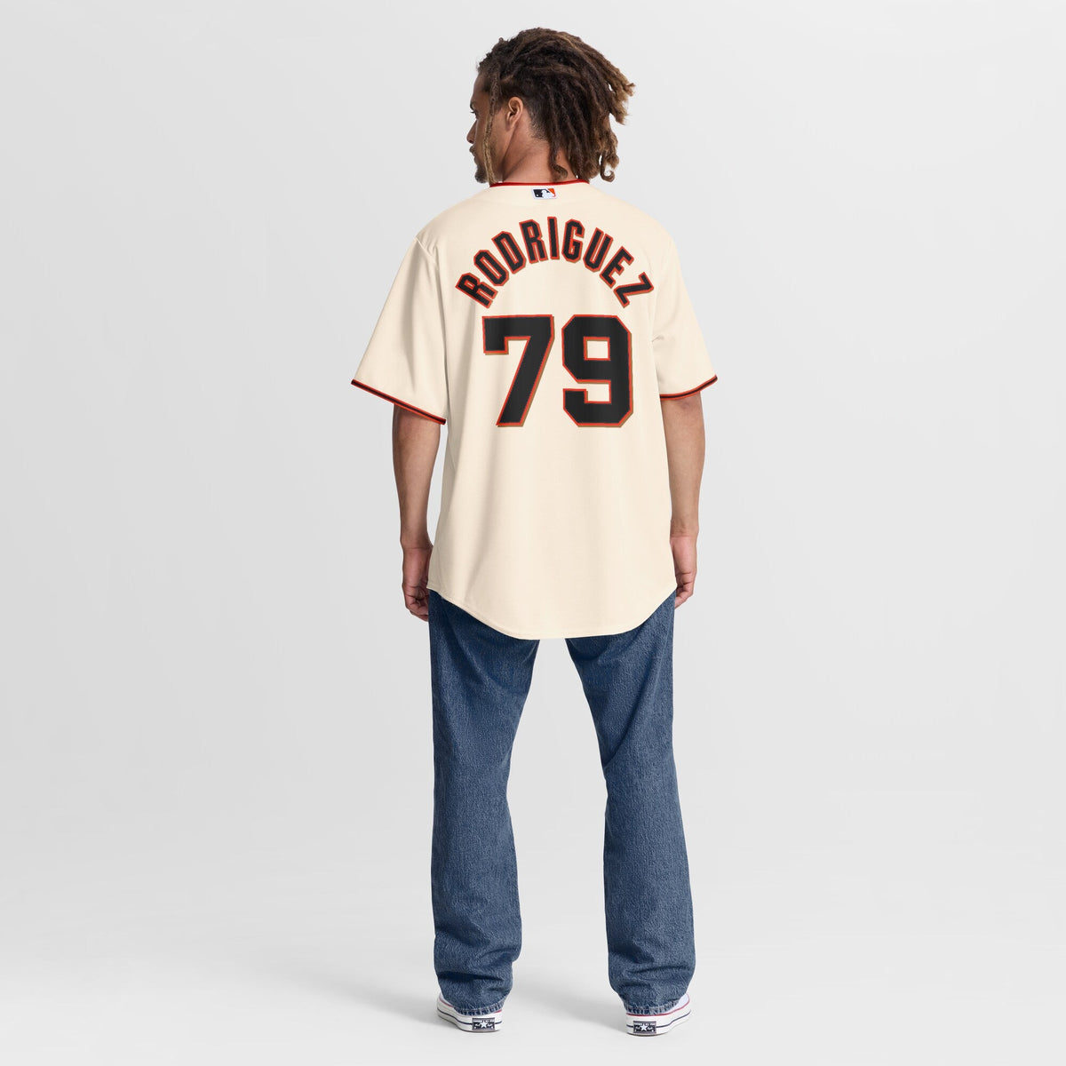 San Francisco Giants Jesus Rodriguez Cream Home Replica Baseball Jersey