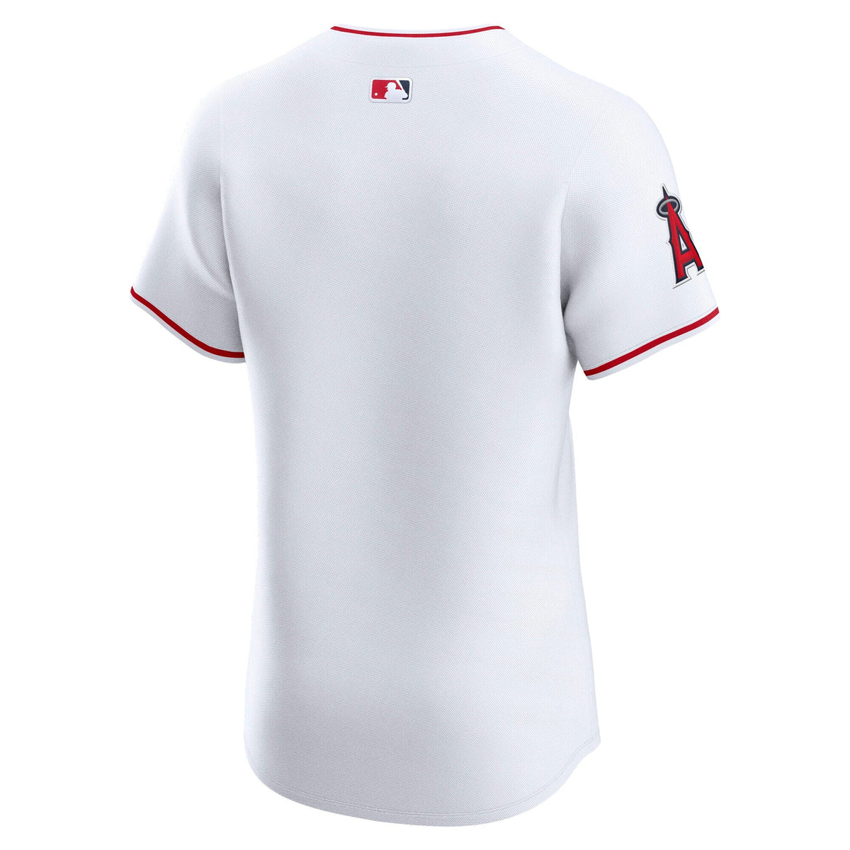 Los Angeles Angels White Home Elite Baseball Jersey