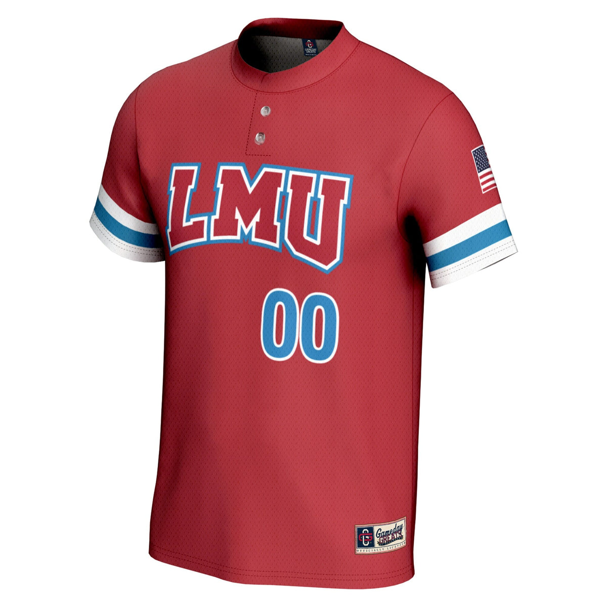 Loyola Marymount Lions NIL Pick-A-Player Softball Lightweight Jersey - Crimson