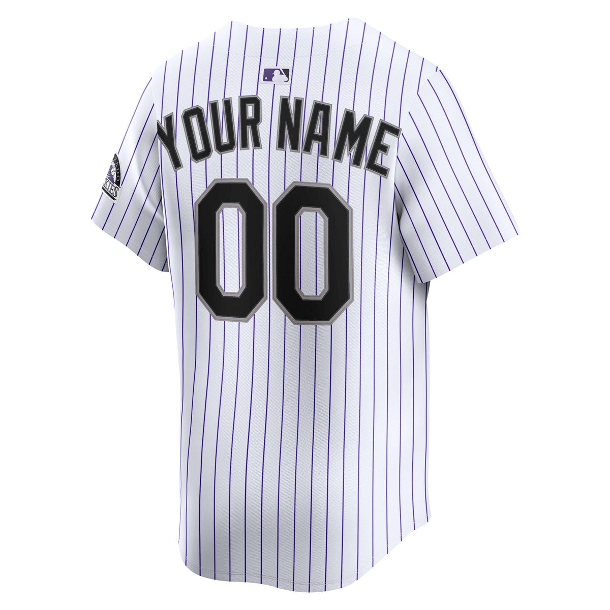 Colorado Rockies White Home Limited Custom Baseball Jersey
