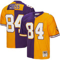 Minnesota Vikings Randy Moss Purple/Gold 1998 Split Legacy Replica Football Jersey