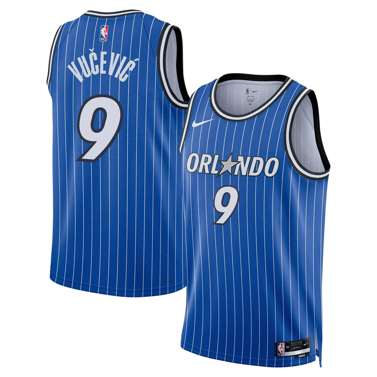 Orlando Magic Icon Edition Swingman Jersey - Blue - Nikola Vučević