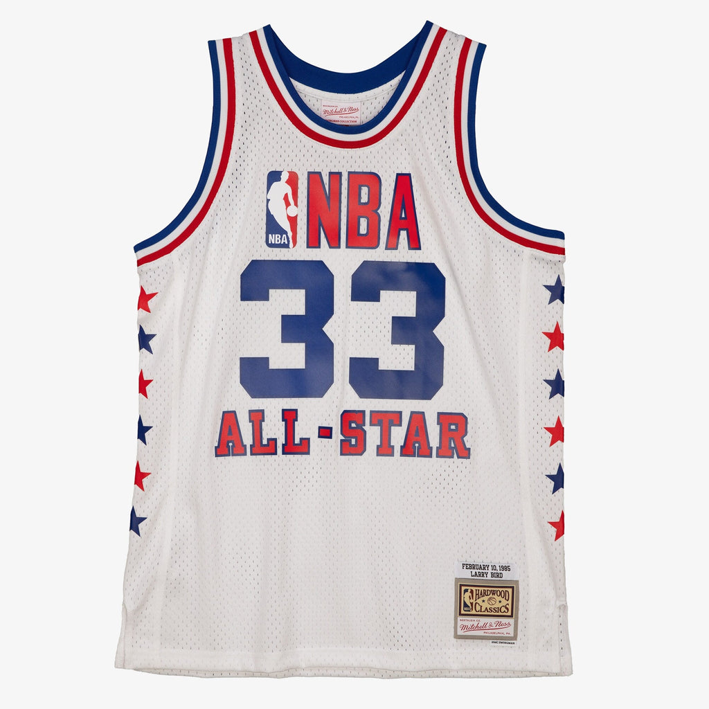 NBA Larry Bird 1985 All-Star Swingman Jersey - White