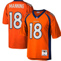 Denver Broncos Peyton Manning Orange Big & Tall 2015 Retired Player Replica Football Jersey