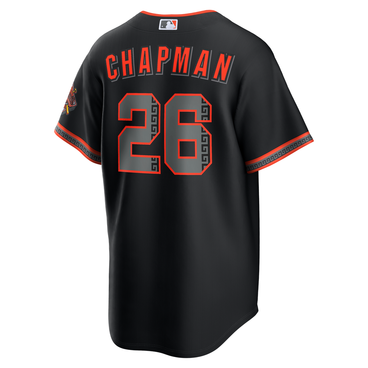 San Francisco Giants Matt Chapman Black Alternate Stadium Baseball Jersey