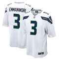 Seattle Seahawks Nick Emmanwori White Game Football Jersey