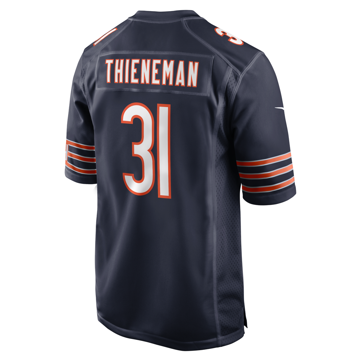 Chicago Bears Dillon Thieneman Navy 2026 NFL Draft First Round Pick No. 25 Team Game Football Jersey