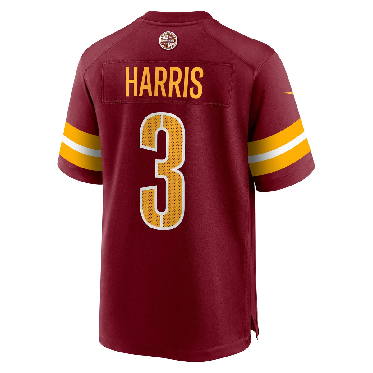 Washington Commanders Will Harris Burgundy Team Game Football Jersey