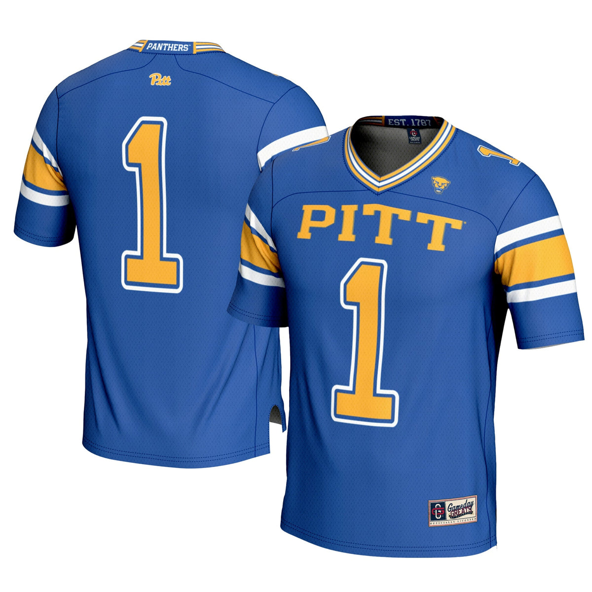 #1 Pitt Panthers Football Jersey - Cardinal