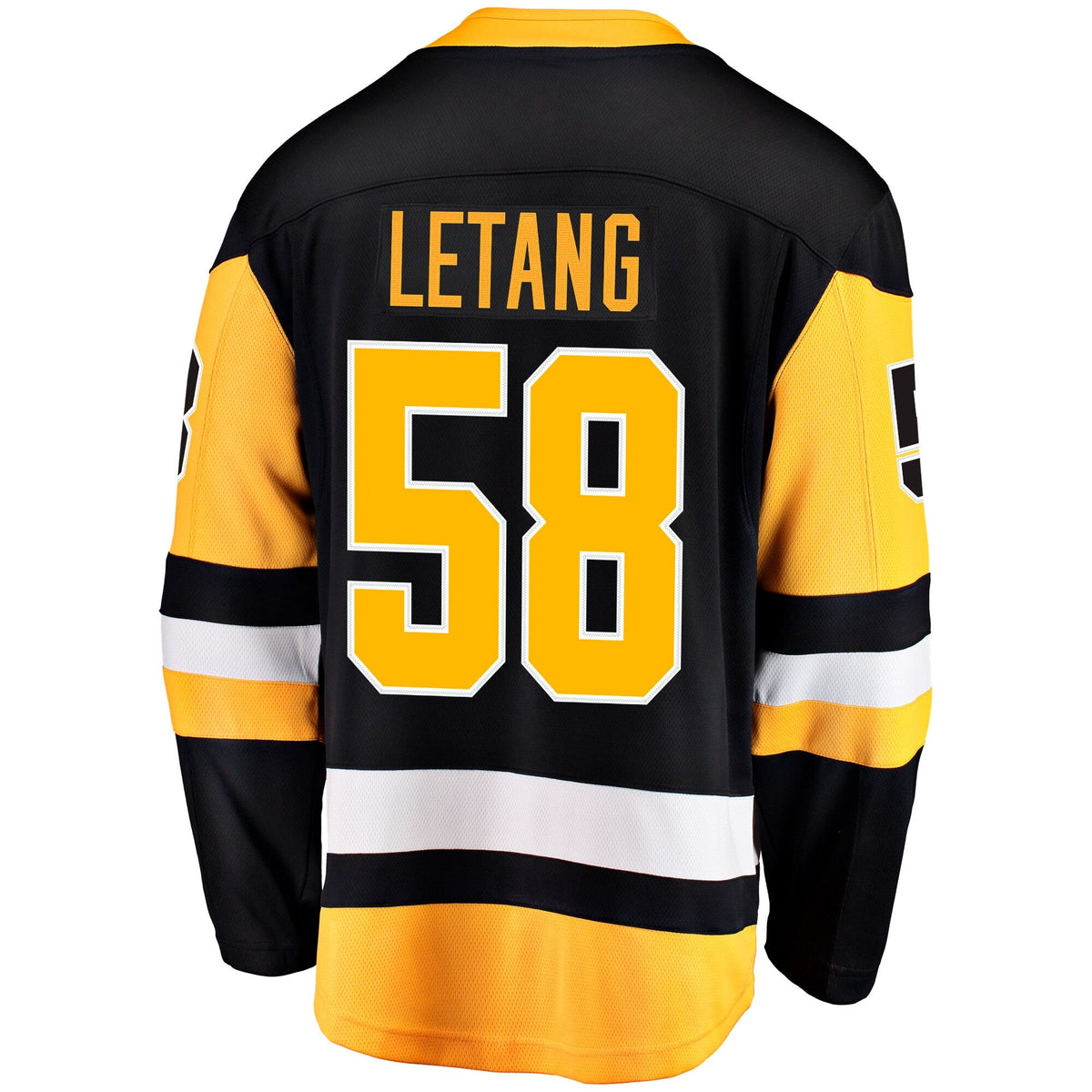 Pittsburgh Penguins Kris Letang Black Home Breakaway Hockey Jersey