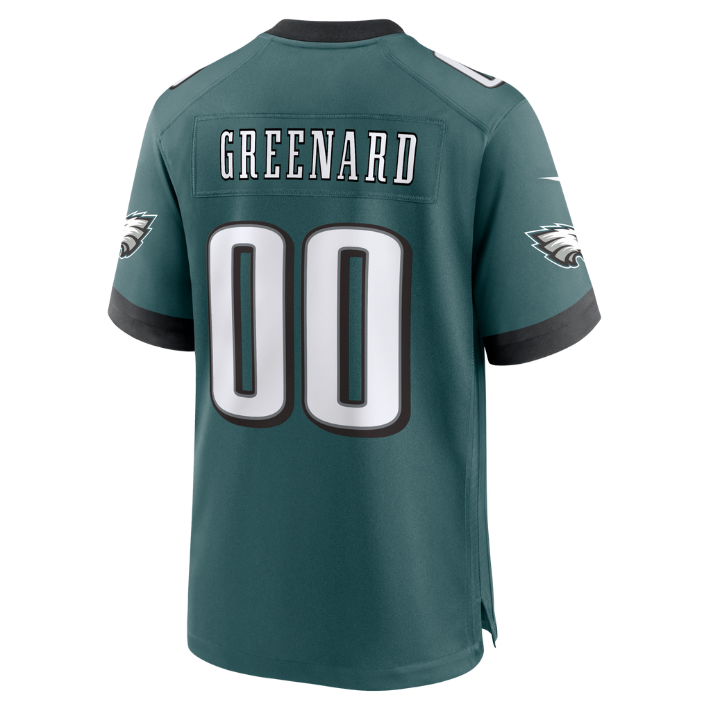 Philadelphia Eagles Jonathan Greenard Midnight Green Game Football Jersey