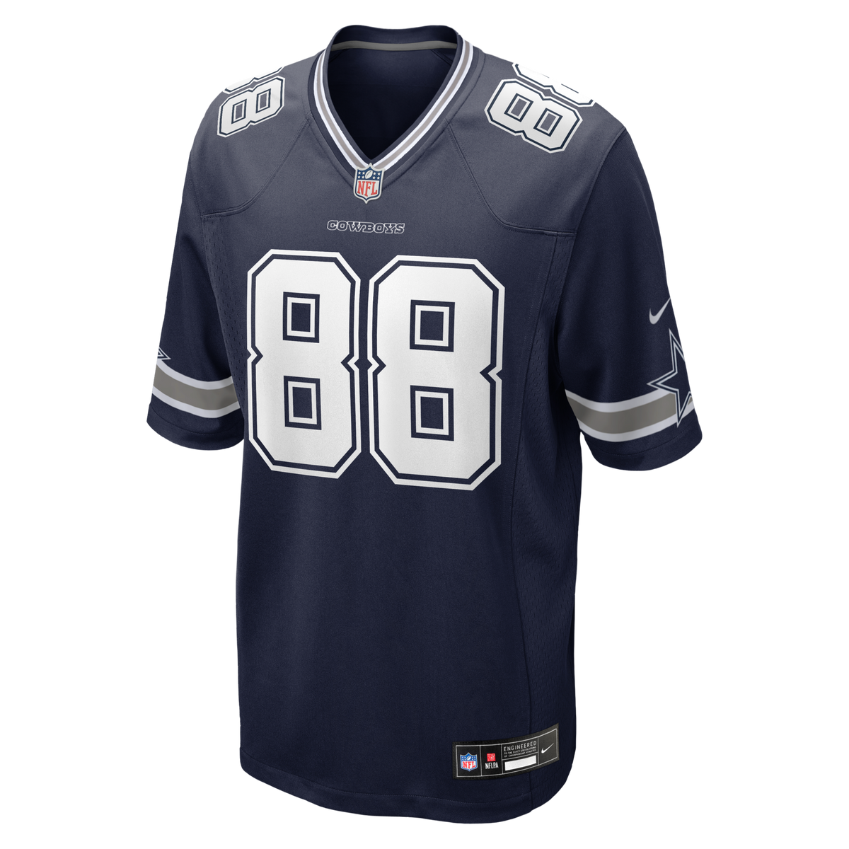 Dallas Cowboys CeeDee Lamb Navy Game Football Jersey