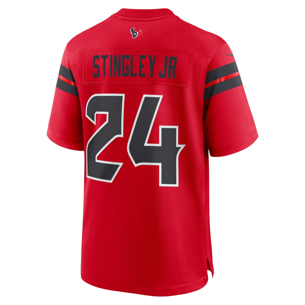 Houston Texans Derek Stingley Jr. Red Alternate Game Football Jersey