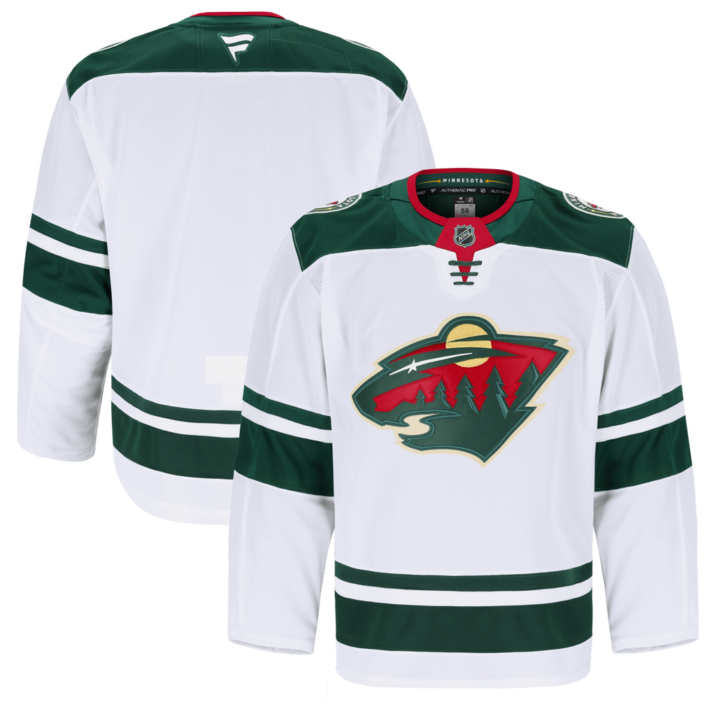 Minnesota Wild White Away Pro Jersey