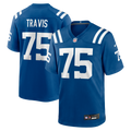 Indianapolis Colts Jalen Travis Royal Team Game Football Jersey