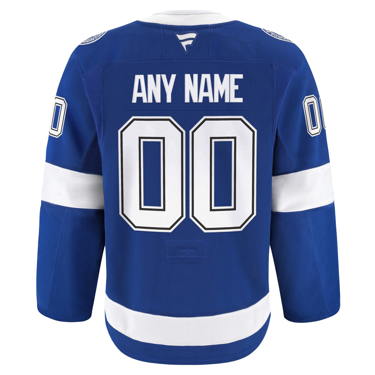Tampa Bay Lightning Blue Home Pro Custom Jersey