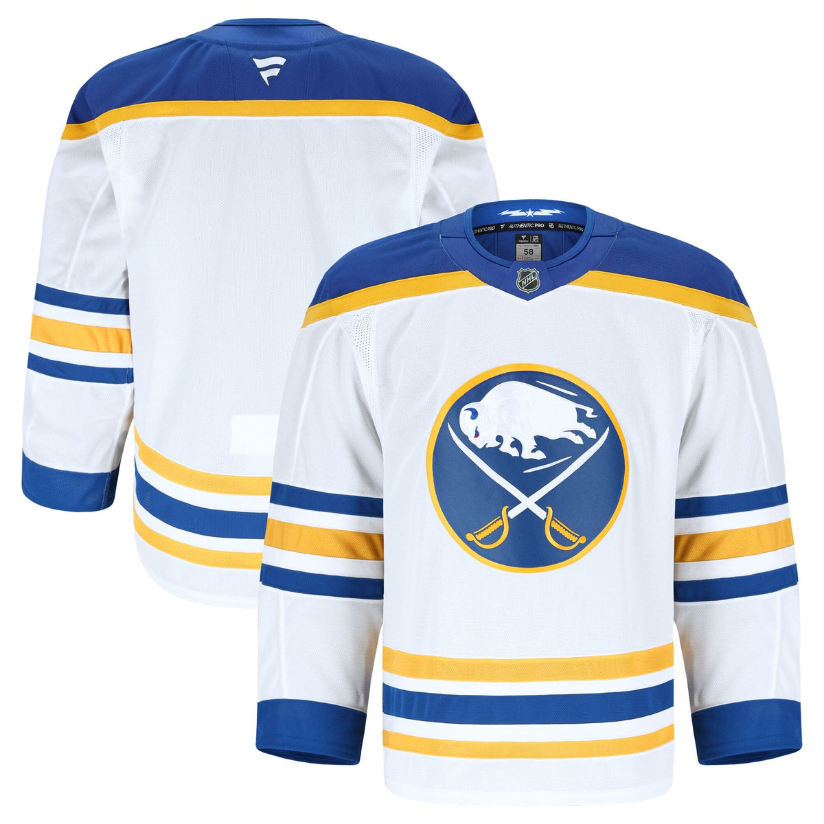 Buffalo Sabres White Away Pro Jersey