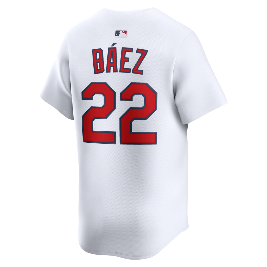 St. Louis Cardinals Joshua Báez White Home Limited Player Baseball Jersey