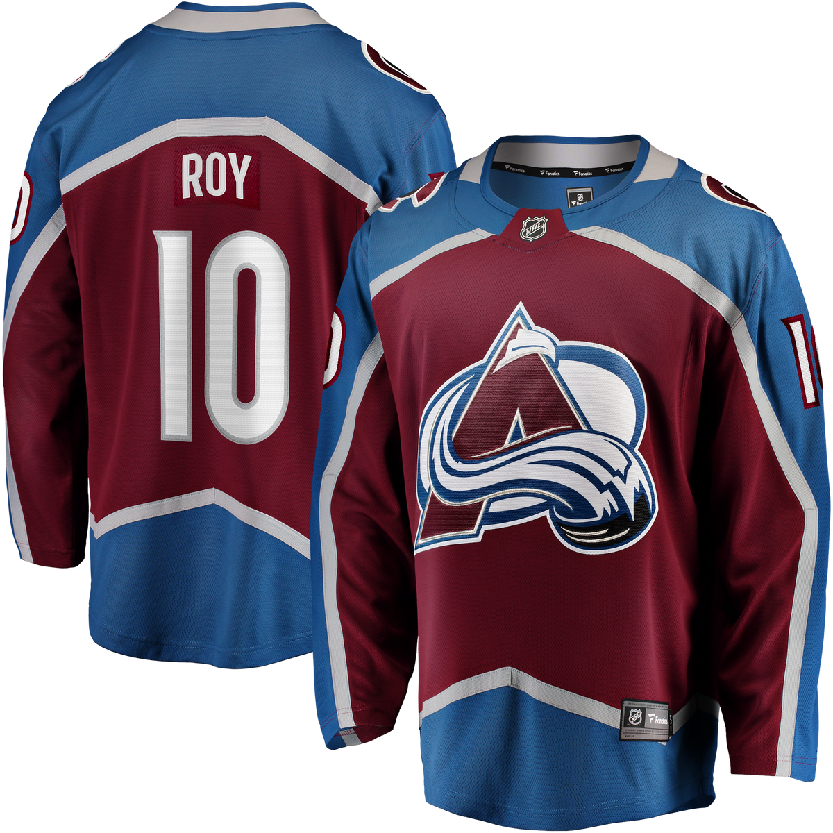 Colorado Avalanche Nicolas Roy Burgundy Home Breakaway Hockey Jersey