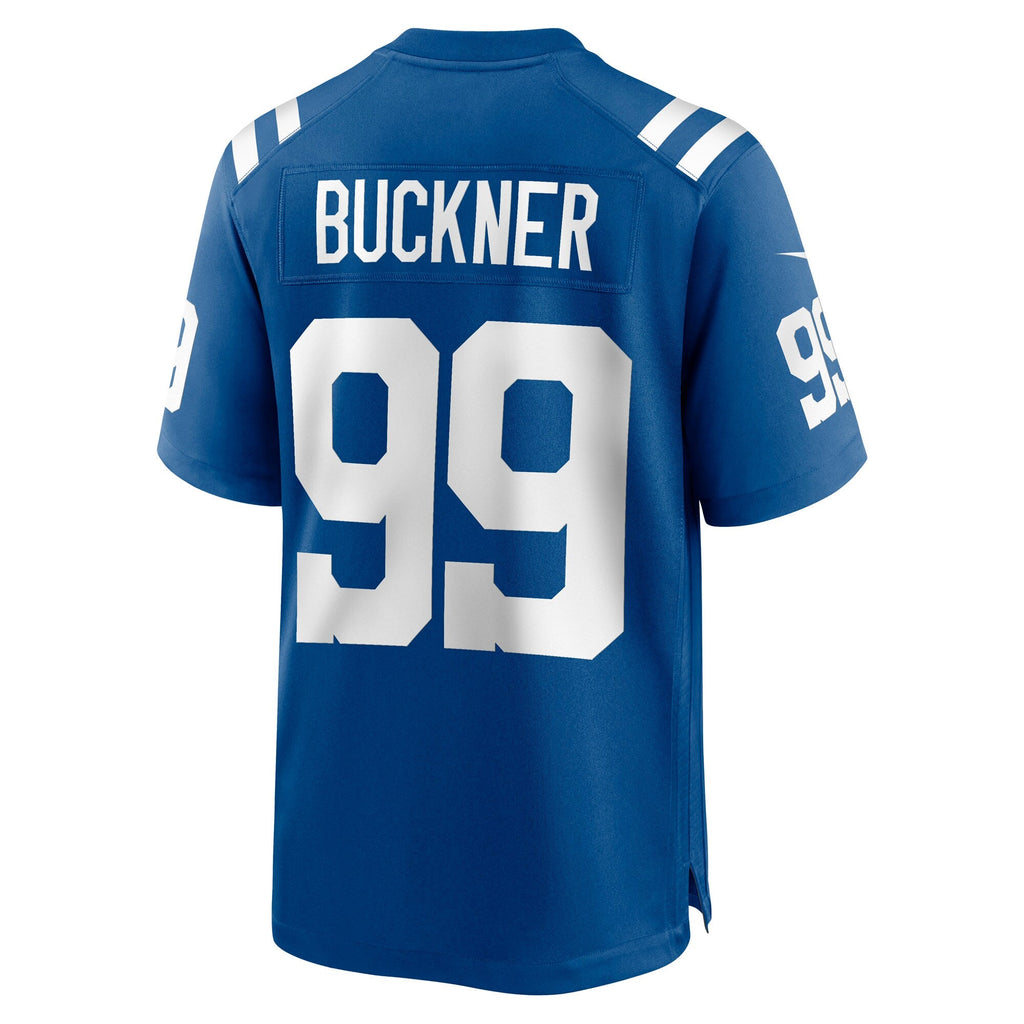 Indianapolis Colts DeForest Buckner Royal Game Football Jersey