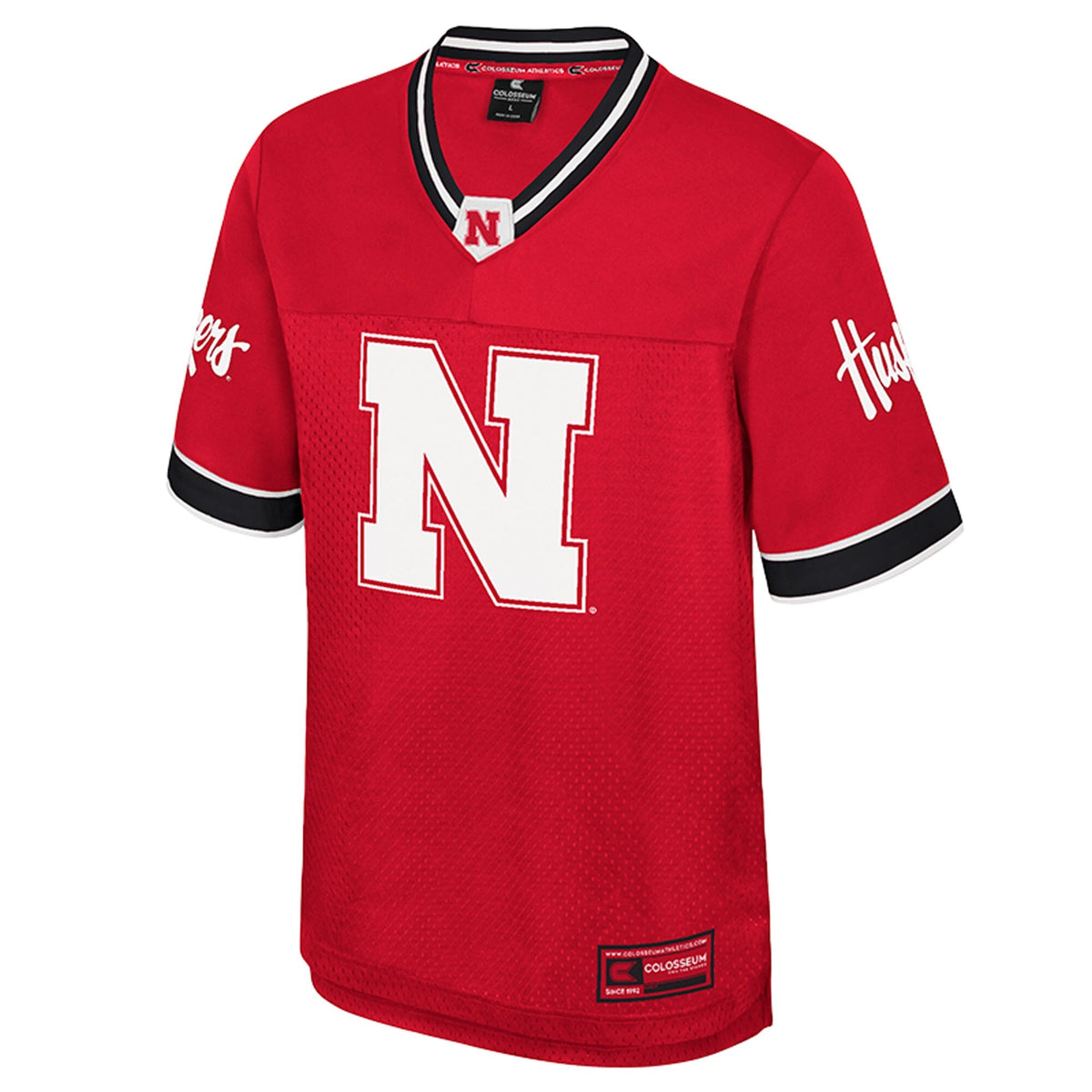Red Nebraska Huskers Nothing But The Hits Football Jersey