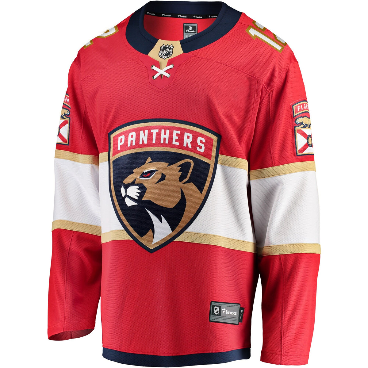 Florida Panthers Jonah Gadjovich Red Premier Breakaway Player Hockey Jersey