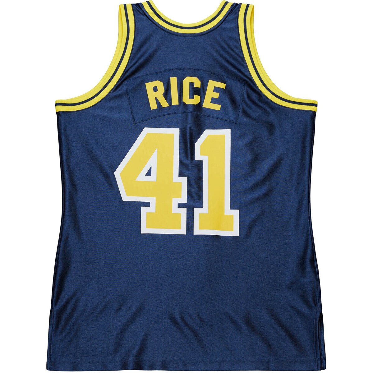 Glen Rice Navy Michigan Wolverines 1988/89 Jersey