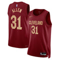 Cleveland Cavaliers Icon Edition Swingman Jersey - Maroon - Jarrett Allen