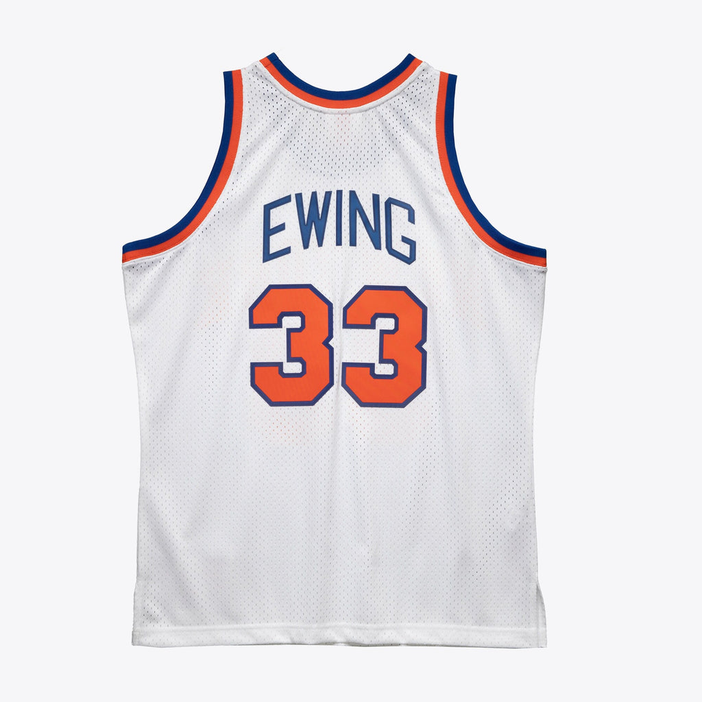 New York Knicks Patrick Ewing 1985 Swingman Jersey - White