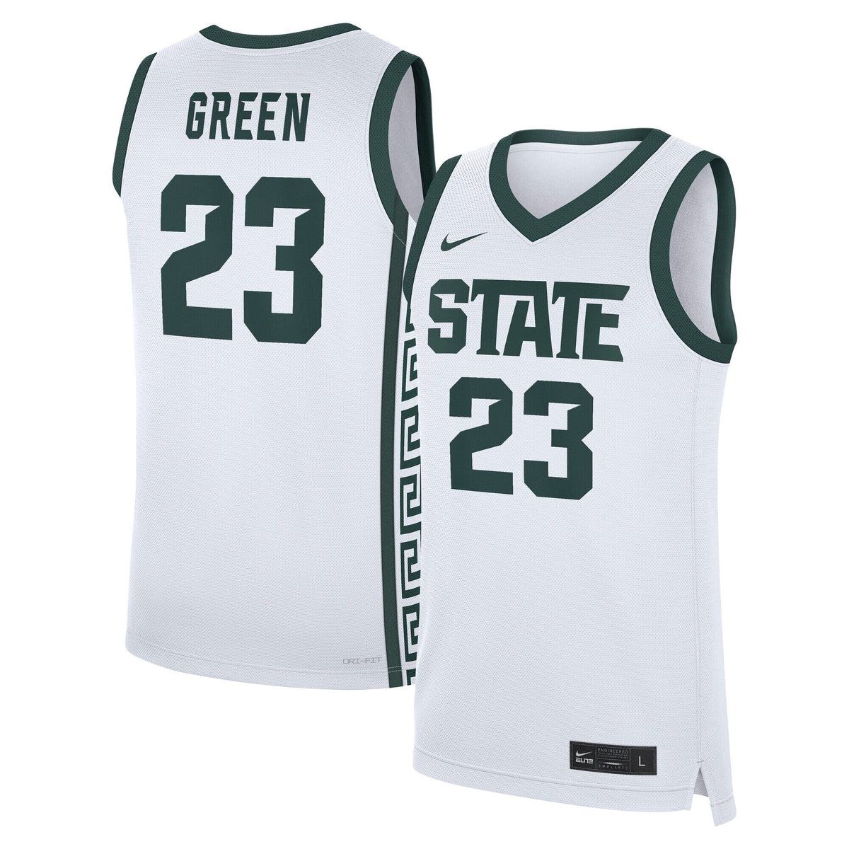 Draymond Green Michigan State Spartans Performance Replica Basketball Jersey - White