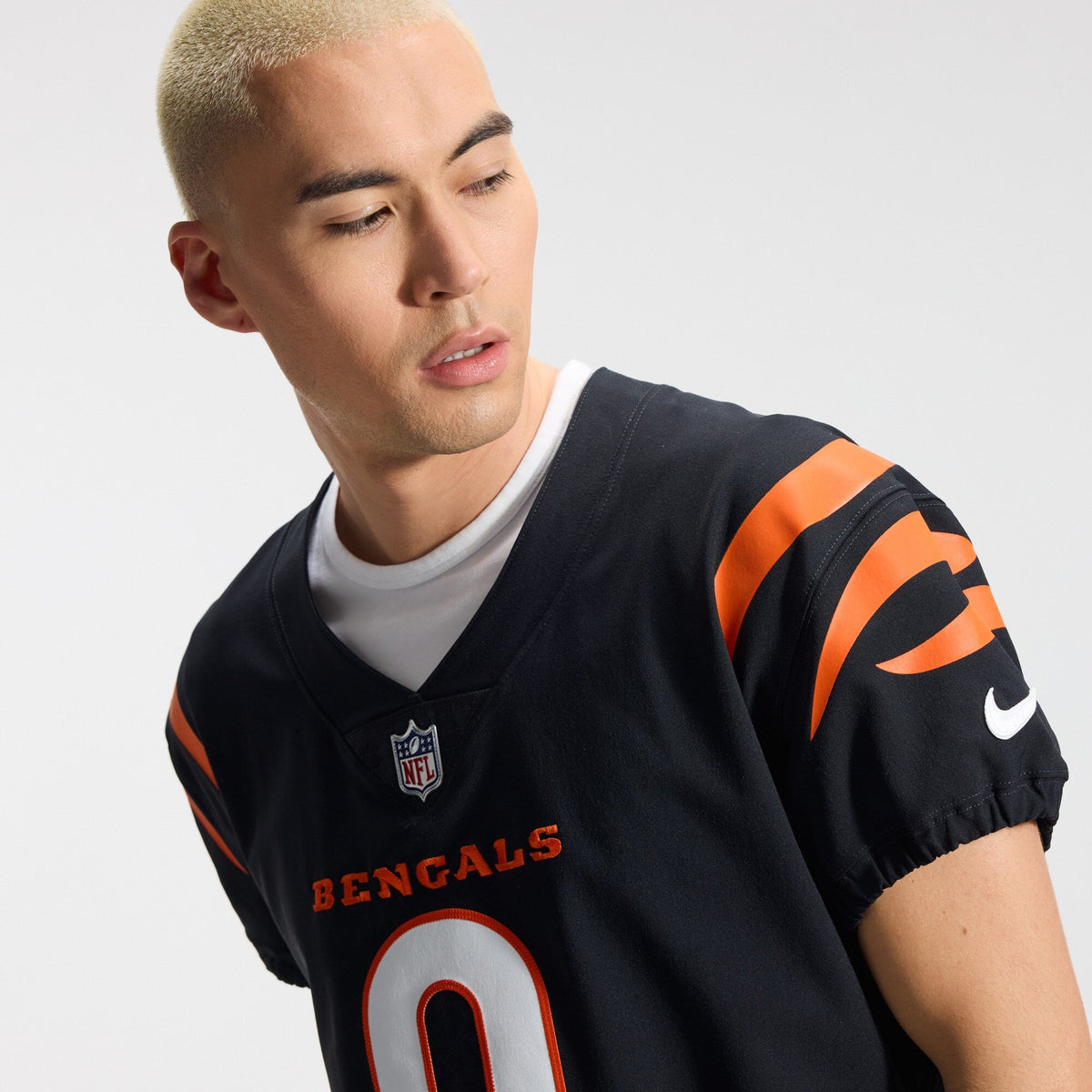 Cincinnati Bengals Joe Burrow Black Vapor Elite Football Jersey