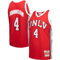 Larry Johnson UNLV Rebels 1989/90 Player Swingman Jersey - Red