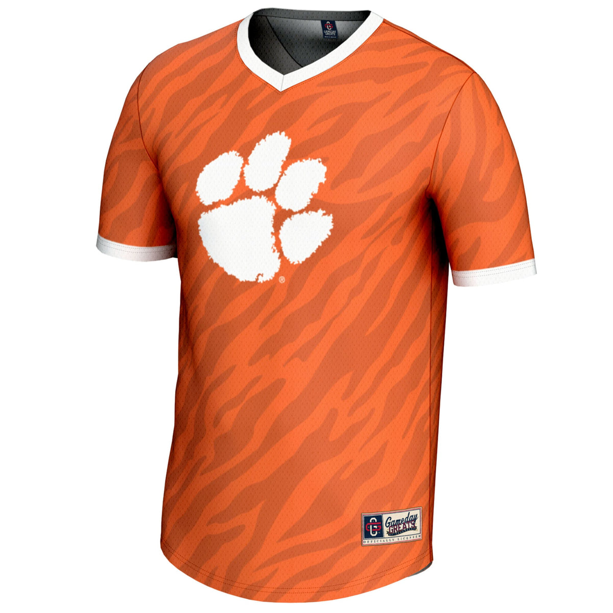 Clemson Tigers Lightweight Pickleball Jersey - Orange