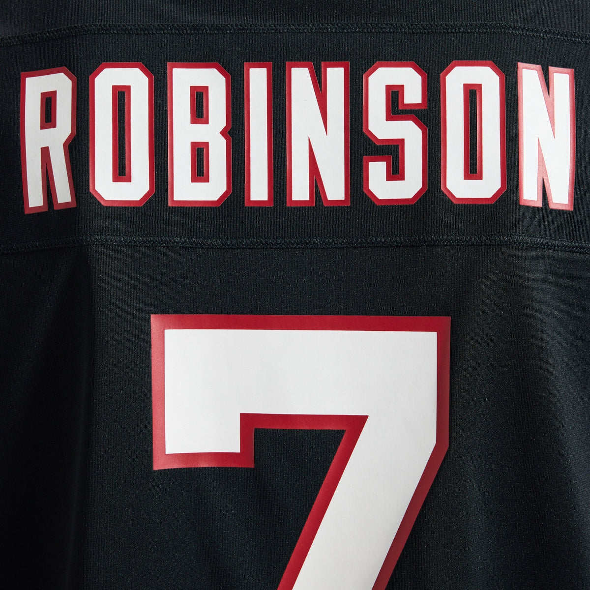 Atlanta Falcons Bijan Robinson Black Throwback Game Football Jersey