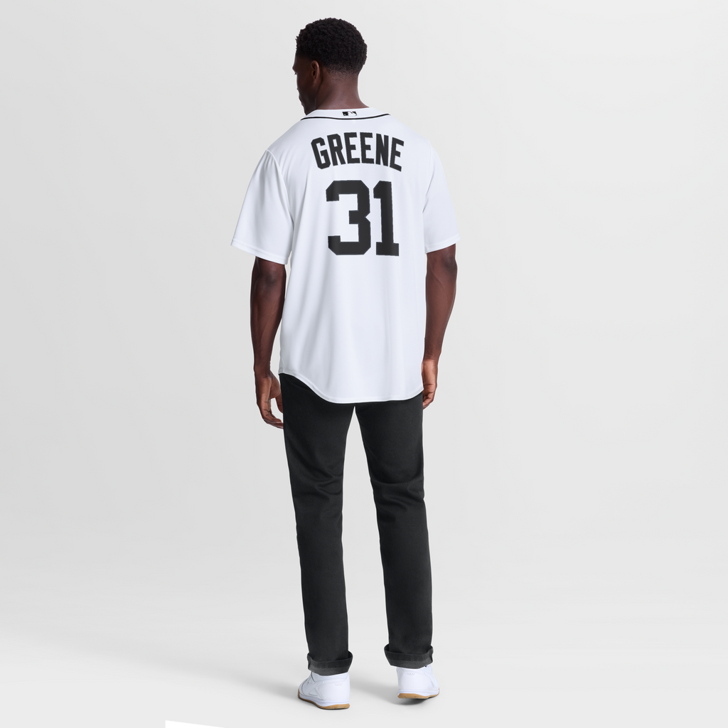 Detroit Tigers Riley Greene White Home Replica Baseball Jersey