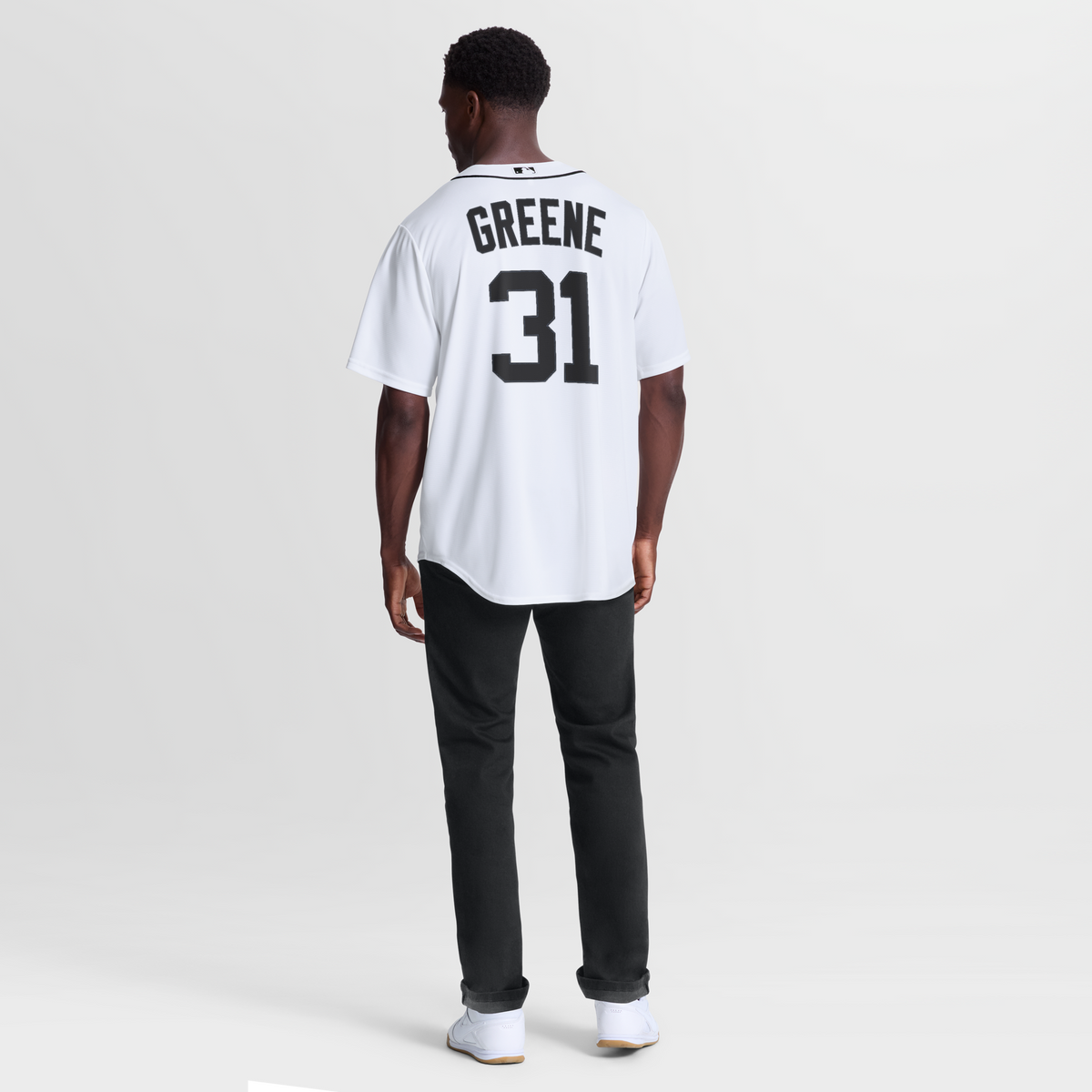 Detroit Tigers Riley Greene White Home Replica Baseball Jersey